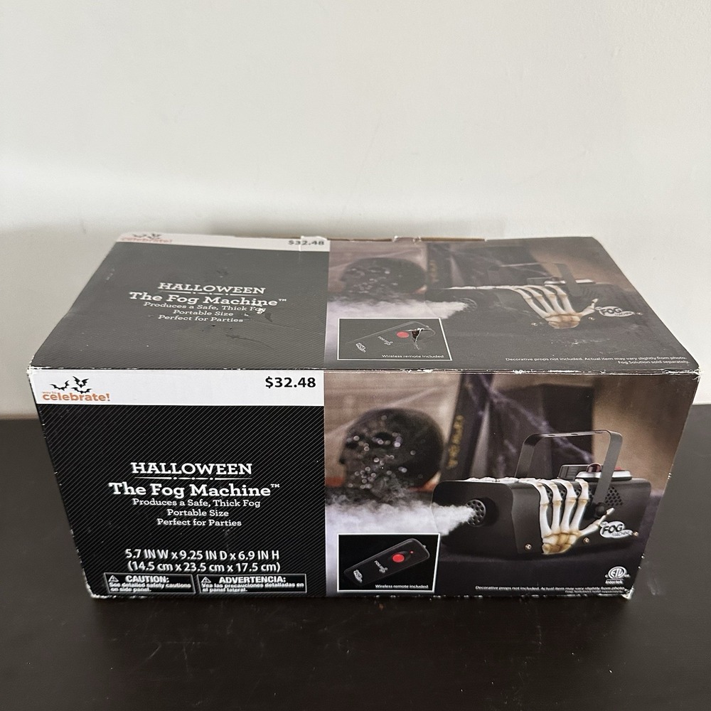 Halloween Haunted House Fog Machine Remote Control Included 400W Thick Clouds